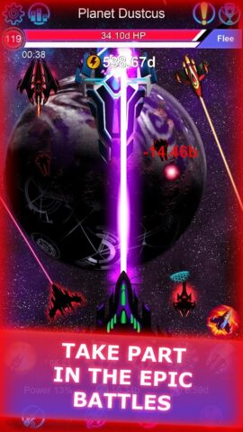Android 版 Galaxy Clicker: Idle Spaсe War