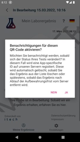 Mein Laborergebnis for Android
