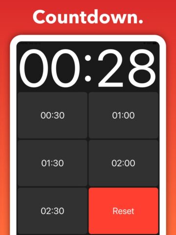 Seconds Interval Timer cho iOS