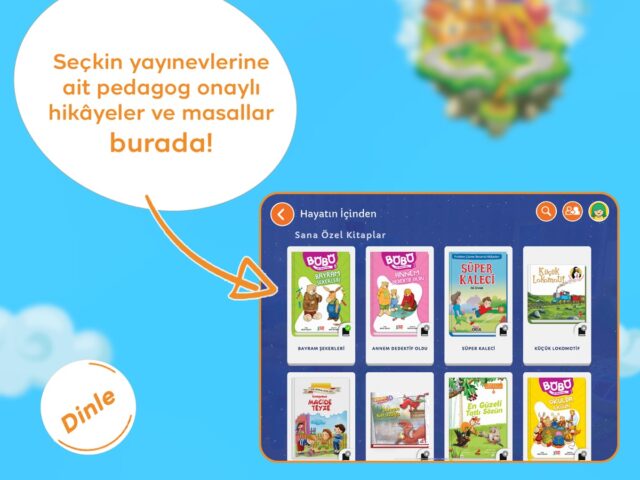 iOS용 TRT Çocuk Kitaplık: Dinle, Oku