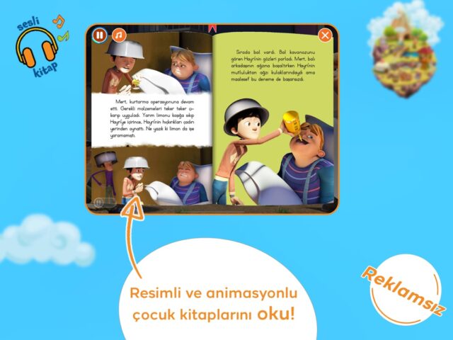 TRT Çocuk Kitaplık: Dinle, Oku cho iOS