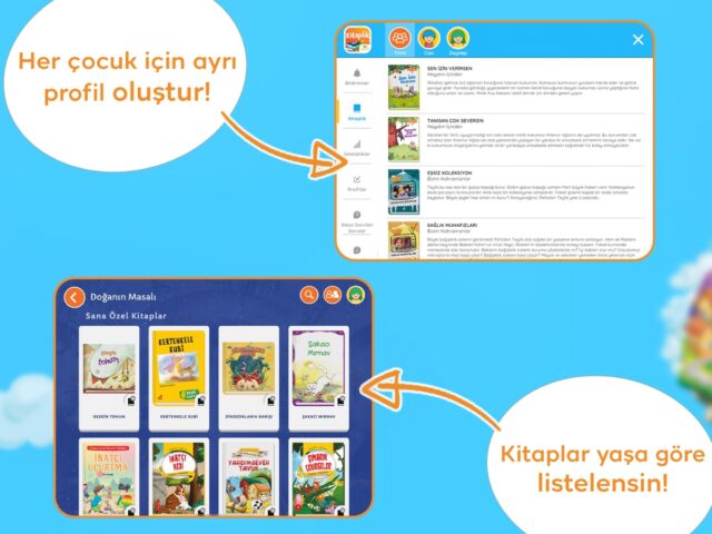 TRT Çocuk Kitaplık: Dinle, Oku สำหรับ iOS