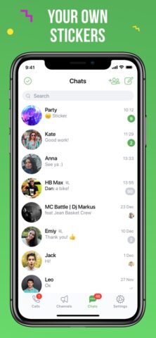 free video calls and chat für iOS
