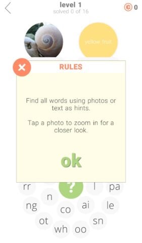 22 Pistas: Juego de palabras para Android