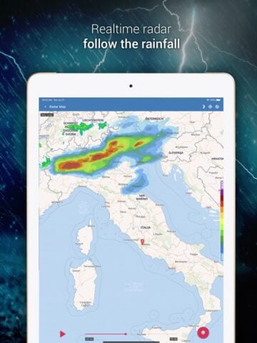 iOS 用 3B Meteo – Weather Forecasts