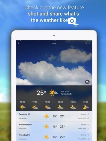 iOS용 3B Meteo – Weather Forecasts
