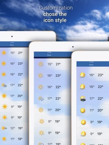 iOS 用 3B Meteo – Weather Forecasts