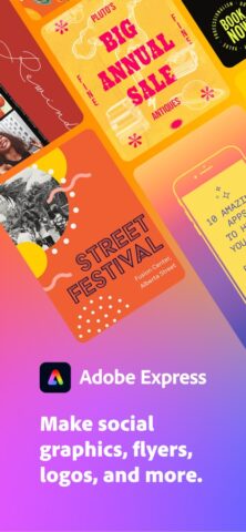 Adobe Express: فيديو صورة بـAI لنظام iOS