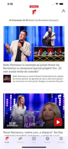 Antena 1 для iOS — скриншот 1