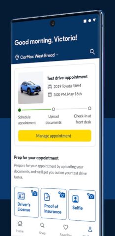 CarMax: Used Cars for Sale สำหรับ Android