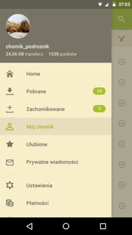 Android 用 Chomikuj.pl