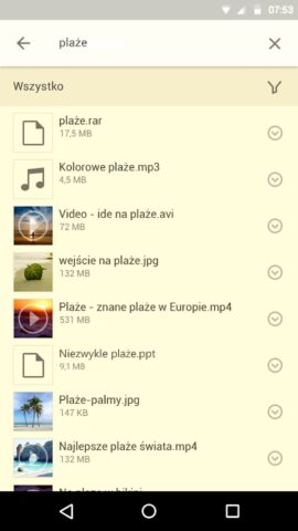 Android 版 Chomikuj.pl