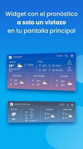 Android 用 Clima: Pronóstico preciso
