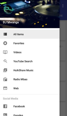 DJ Mwanga для Android — скриншот 1