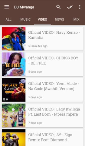 DJ Mwanga для Android — скриншот 3