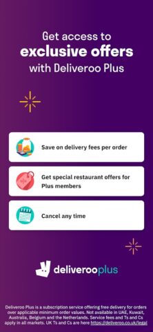Deliveroo для Android