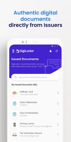 DigiLocker cho Android