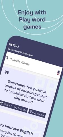 English To Nepali Translator pour Android