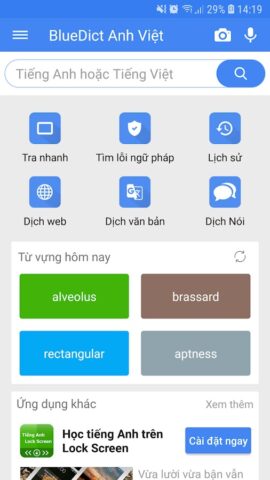 Từ Điển Anh Việt – Dịch Tiếng สำหรับ Android