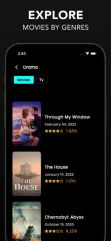 FMovies : Movies, TV Shows pour iOS