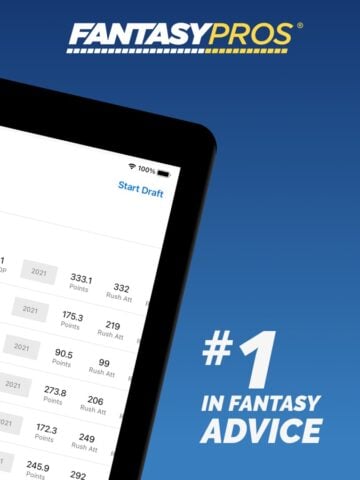 Fantasy Rankings & Stats لنظام iOS