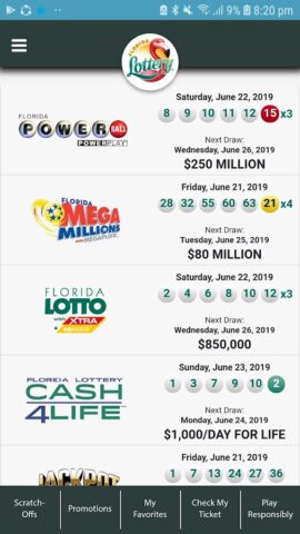 Florida Lottery pour Android