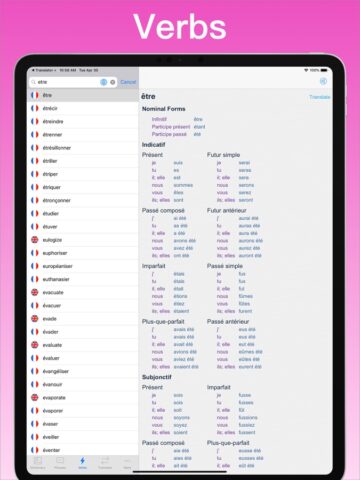 French Translator Dictionary + pour iOS