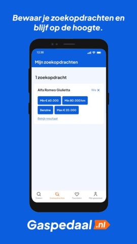 Gaspedaal.nl: autovergelijker สำหรับ Android