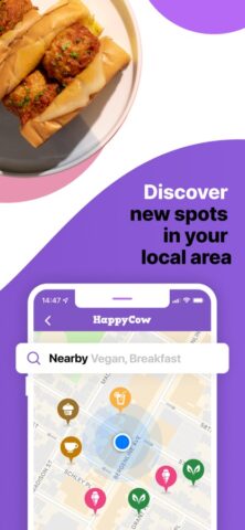 iOS 版 HappyCow – Vegan Food Near You