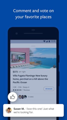 HomeAway Vacation Rentals для Android — скриншот 5