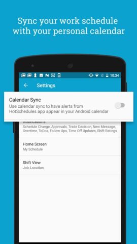 HotSchedules لنظام Android