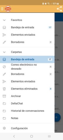 Login do Hotmail para Android