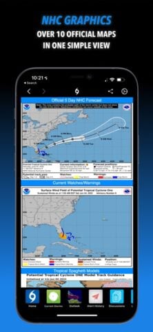 Hurricane Tracker لنظام iOS