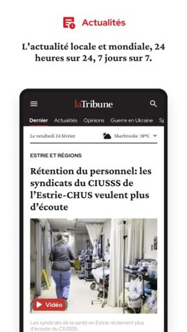 Android 用 La Tribune