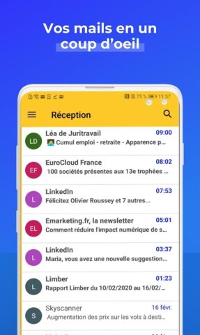 Android 用 Laposte.net – Votre boîte mail