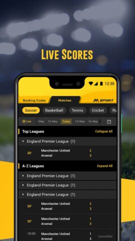 Sports Betting Code pour Android