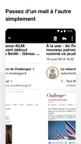 Mail Orange – Messagerie email สำหรับ Android