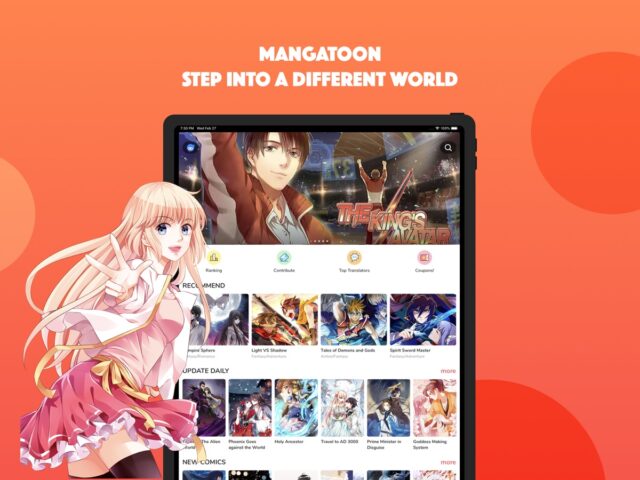 MangaToon – Manga Reader per iOS