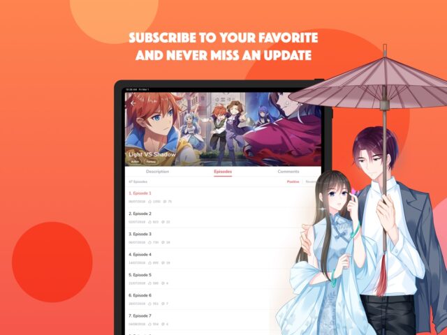 MangaToon – Manga Reader لنظام iOS