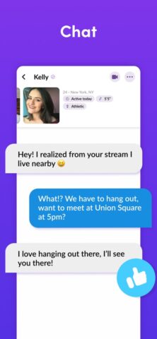 iOS 用 MeetMe – Meet, Chat & Go Live