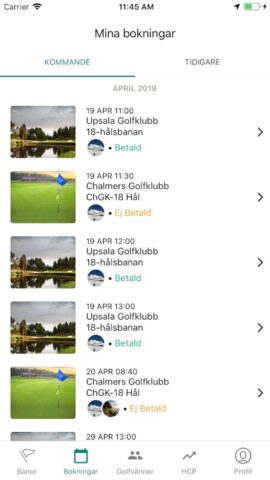 Min Golf pour Android