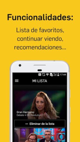 Mitele – TV a la carta para Android