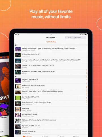 Musi – Simple Music Streaming cho iOS
