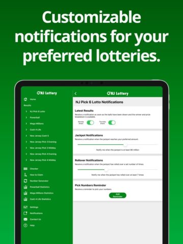 NJ Lottery for iOS