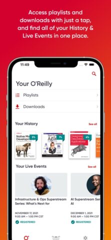O’Reilly pour iOS