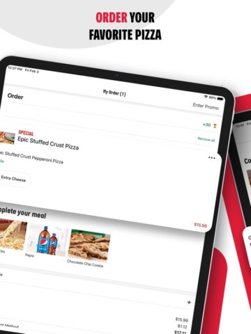 Papa Johns Pizza & Delivery لنظام iOS