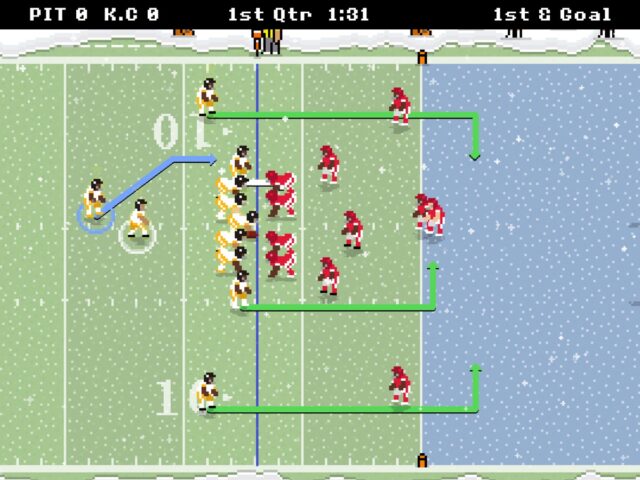 Retro Bowl لنظام iOS