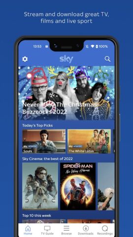 Android 版 Sky Go