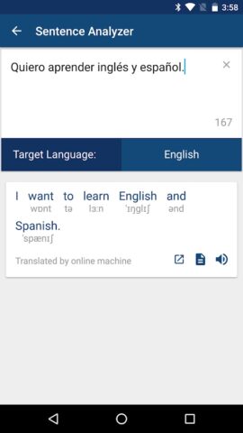 Android 用 Spanish English Dictionary