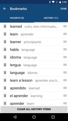 Spanish English Dictionary für Android